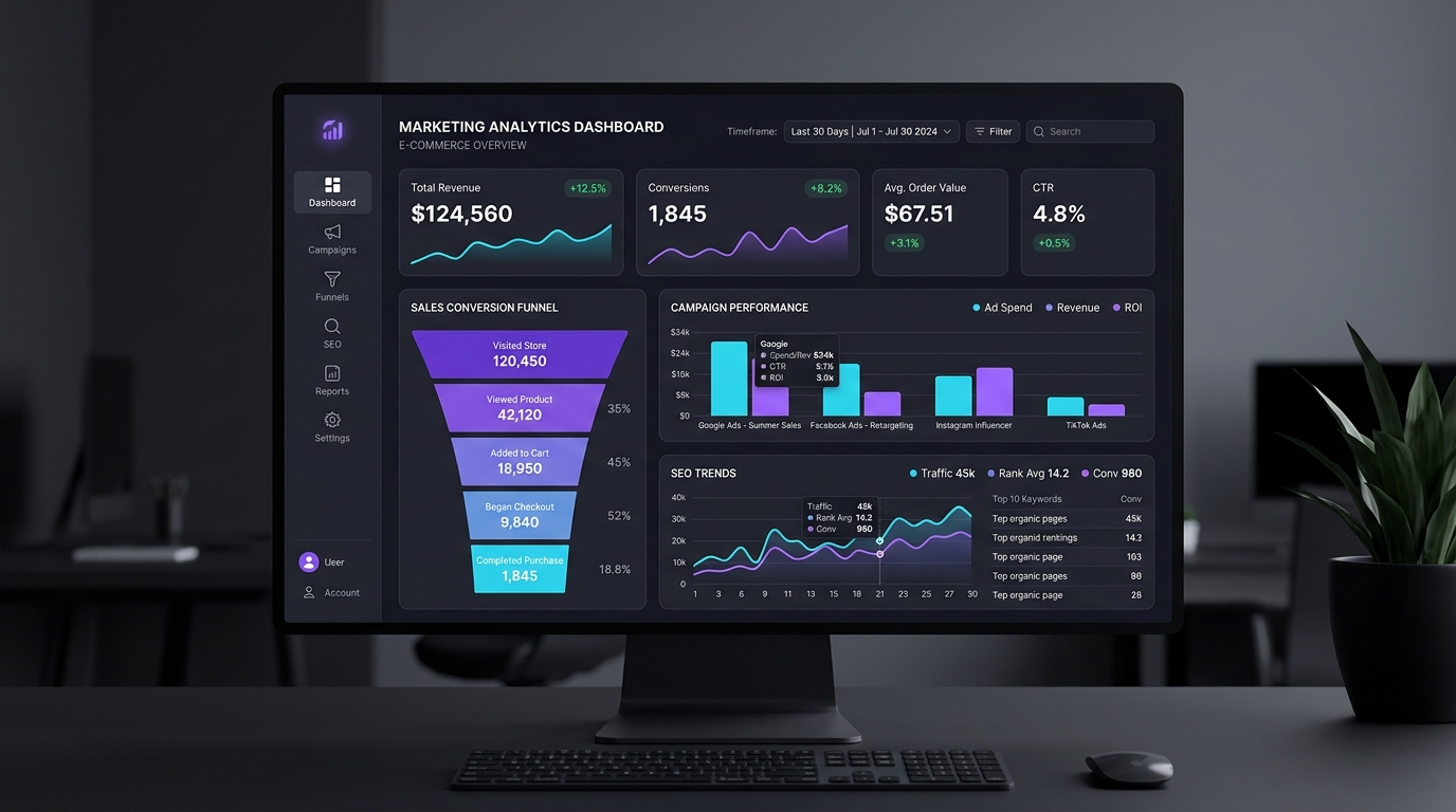 E-Commerce Marketing Analytics Platform