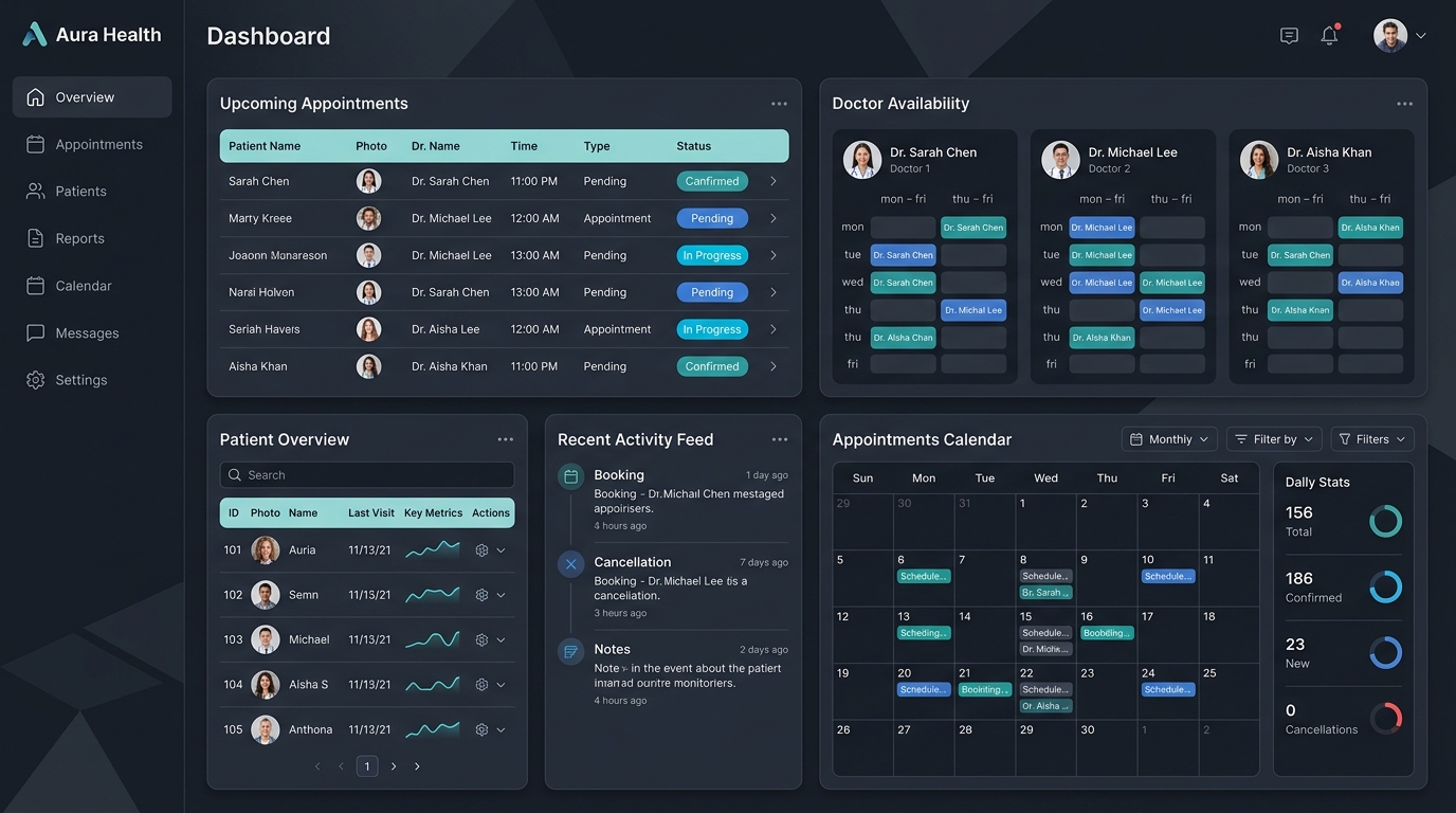 Healthcare Platform Mockup